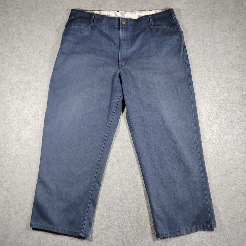 Ben Davis Original Bens Work Pants Mens‎ 40x28 Navy Blue Heavyweight Twill 698